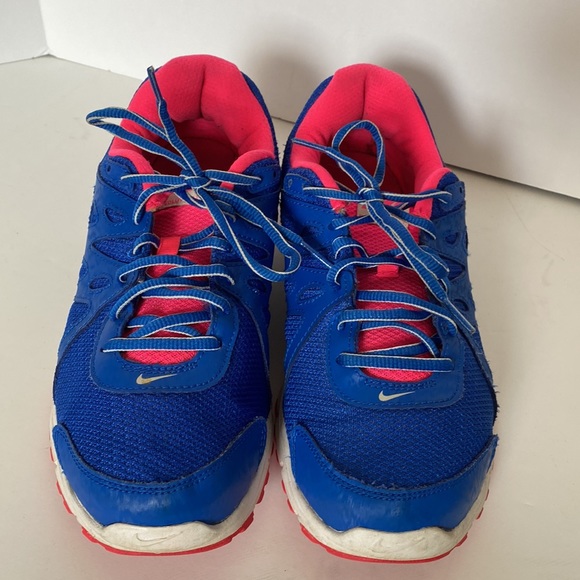 Nike Womens Revolution 2 554900-407 Blue Running Shoes Sneakers Size 11 - Picture 2 of 7